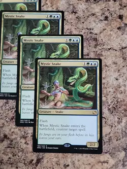4x Mystic Snake Modern Masters 2 2015 Edition Magic the Gathering MTG X4 - Image 4