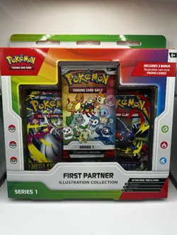 Pokemon TCG First Partner Illustration Collection Series 1 Box Sealed NEW - Image 1