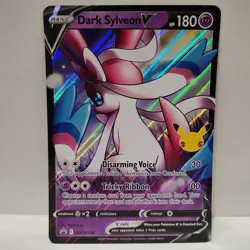Pokemon Dark Sylveon SWSH134 Oversize Jumbo Official Promo Near Mint - Image 1