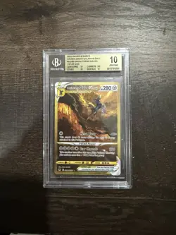 2023 Pokemon Crown Zenith Origin Forme Dialga VStar GG68/GG70 BGS Pristine 10 - Image 1