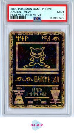 ANCIENT MEW POKEMON 2000 MOVIE POKEMON GAME MOVIE 2000 PSA 9 - Image 1