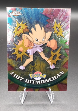 2000 Topps Chrome Series 2 - Pokemon Hitmonchan #107 - Image 1