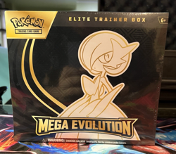 Pokemon ETB Mega Evolution Gardevoir Artwork Factory Sealed - Image 1