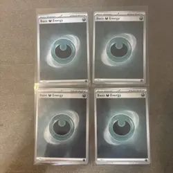 Pokemon TCG Dark Energy SVE 015 Cracked Ice Holo Playset 4x - Image 1