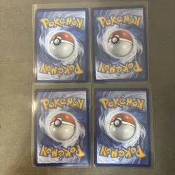 Pokemon TCG Dark Energy SVE 015 Cracked Ice Holo Playset 4x - Image 2