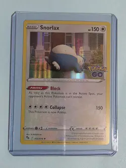 2022 Snorlax 55/78 - Holo Rare - NM/MINT Pokemon TCG - Image 2