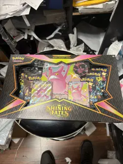 Pokemon TCG: Shining Fates Premium Collection Box SHINY CROBAT VMAX 820650808715 - Image 1