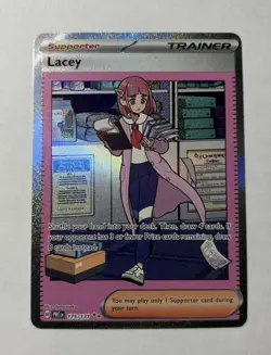 Pokemon Lacey SIR - 175/131 Prismatic Evolutions Special Illustration Rare - Image 1