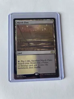 MTG Magic the Gathering Modern Horizons 2 Marsh Flats Near Mint/Mint - Image 1