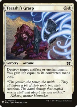 Terashi's Grasp - Near Mint MTG Mystery Booster - Image 1