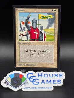 "Crus-ade" - Collector's Edition CE White Rare Beta Reprint NM/Mint *CCGHouse* - Image 1