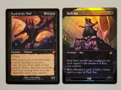 Lord of the Void (Retro Frame) & Pack Rat (Borderless)*foil -Ravnica Remastered - Image 1