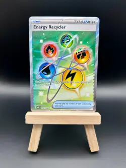 Pokemon TCG Energy Recycler 108/088 Ultra Rare Full Art Trainer Perfect Order - Image 1