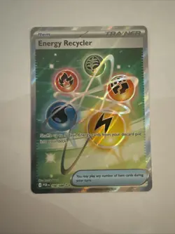 Pokemon Energy Recycler 108/088 Perfect Order Full Art Trainer Pokemon TCG - Image 1