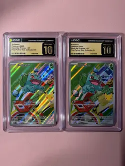 2026 POKEMON MEP PROMO FIRST PARTNER ILLUSTRATION BULBASAUR PRISTINE 10 #37 PSA - Image 1