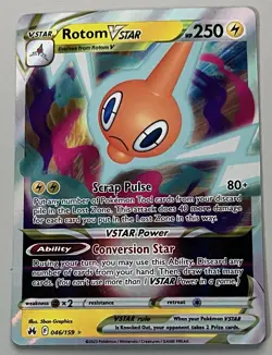 Pokemon Crown Zenith Rotom VSTAR Ultra Rare HoloFoil #046/159 - Image 1