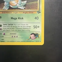 1st Edition Giovanni’s Nidoqueen Rare 23/132 - Gym Challenge - Pokemon Vintage - Image 4