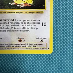Pokemon Vintage 1st Edition Pidgey 057/102 Base Set (Shadowless) Wotc 1999 - Image 4