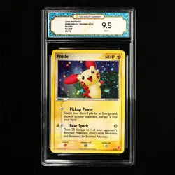TQG 9.5 Mint+ 2006 Pokemon ENG Plusle #6/12 - Image 2