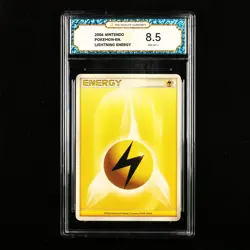 TQG 8.5 NM-MT+ 2006 Pokemon ENG LIGHTNING ENERGY - Image 1