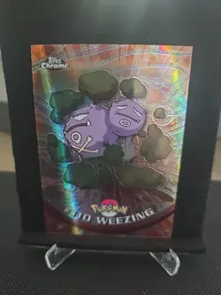 Pokemon TCG Weezing #110 SPECTRA Holo - TOPPS Chrome TV Animation Edition - MP - Image 1
