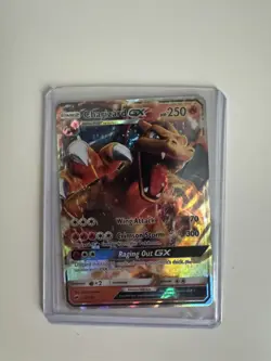 Pokemon Charizard GX 20/147 Burning Shadows Holo Near Mint NM Clean Case - Image 1
