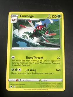Yanmega - 009/159 - Rare - Crown Zenith - Pokemon - NM/M - Image 1