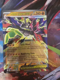 Mega Zygarde EX 47/88 Double Rare Pokemon Perfect Order NM - Image 1