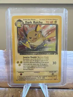 DARK RAICHU - 83/82 - Team Rocket - Holo - Pokemon- near mint - Image 1