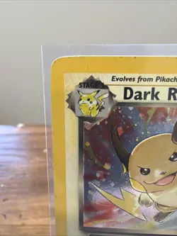 DARK RAICHU - 83/82 - Team Rocket - Holo - Pokemon- near mint - Image 4