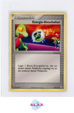 ENERGIE-UMSCHALTER POKEMON 84/115 2005 EX UNSEEN FORC3S GERMAN - Image 1