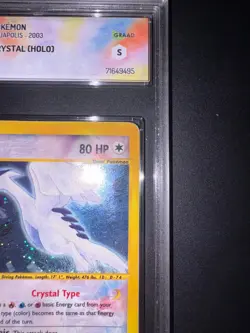 2003 Pokemon Aquapolis Lugia Holo Eng #149/147 - Image 3