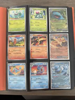 Pokemon 151 Complete Base Set 1-165 All Common Uncommon Rare Ex Double Rare SV - Image 1