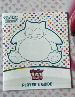 Pokemon 151 Players Guide Pokemon TCG Rulebook Unused GC slight crease in corner - Image 1
