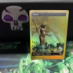 MTG, Island (0513) (First-Place Foil) Aetherdrift Foil - Image 1