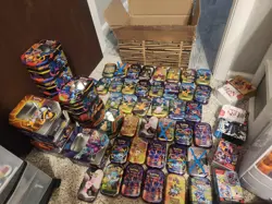 Buy 1 get 2 free Empty Pokemon Tins and Boxes - Image 1