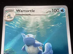 Pokemon TCG - Scarlet & Violet 151 - Wartortle 171/165 - pack fresh - Image 5