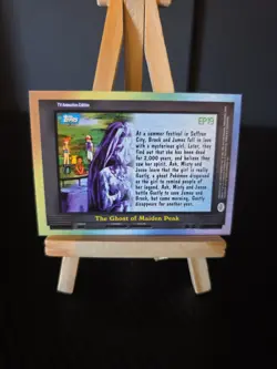 Pokemon Topps Series 2 - Holo The Ghost Of Maiden Park #EP19 - NM Blue - Image 4