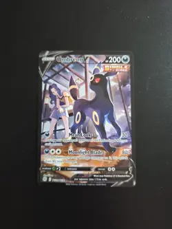 Pokemon Umbreon v TCG TG22/TG30 Brilliant Stars Trainer Gallery NM Condition - Image 1