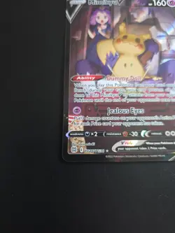 Pokemon TCG Mimikyu v TG16/TG30 Brilliant Stars Full Art - Image 5