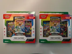 Pokemon TCG: First Partner Illustration Collection Series 1- Lot of 2 IN HAND - Image 1