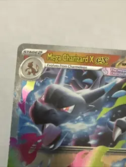 Pokemon TCG Mega Charizard X ex 013/094 Me02: Phantasmal Flames (English) - NM - Image 2