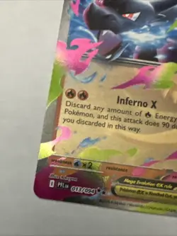 Pokemon TCG Mega Charizard X ex 013/094 Me02: Phantasmal Flames (English) - NM - Image 5