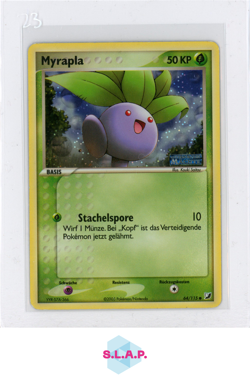 MYRAPLA POKEMON 64/115 2005 EX UNSEEN FORC3S GERMAN - Image 1