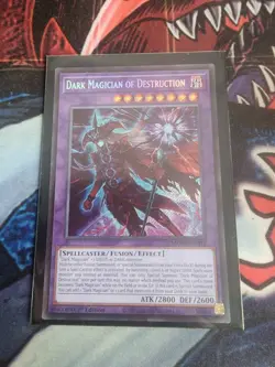 Dark Magician of Destruction Secret Rare MZMU-EN011 Yu-Gi-Oh! TCG NM - Image 1