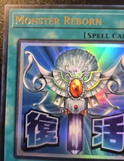 Monster Reborn RA05-EN108 1st Edition Ultra Rare Rarity Collection V Yu-Gi-Oh! - Image 2