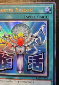 Monster Reborn RA05-EN108 1st Edition Ultra Rare Rarity Collection V Yu-Gi-Oh! - Image 3