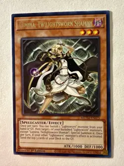 1x Lumina, Twilightsworn Shaman 1st Edition Rare MZTM-EN075 Yu-Gi-Oh! - Image 1