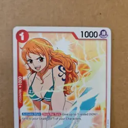 One Piece Nami Revised Print (ST01-007/79) Starter Deck 01 Straw Hat Crew NM TCG - Image 2