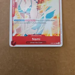 One Piece Nami Revised Print (ST01-007/79) Starter Deck 01 Straw Hat Crew NM TCG - Image 3